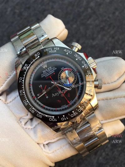 Replica Rolex BREVET Daytona SS Black Ceramic Watch - Very Cool Rolex